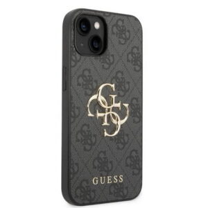 Guess Hülle GUHCP14M4GMGGR iPhone 14 Plus grau hardcase 4G Big Metal Logo