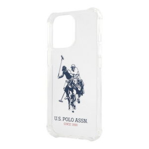 U.S. Polo Assn. Hülle stoßfestes Pferde hart- iPhone 13 Pro Max transparent