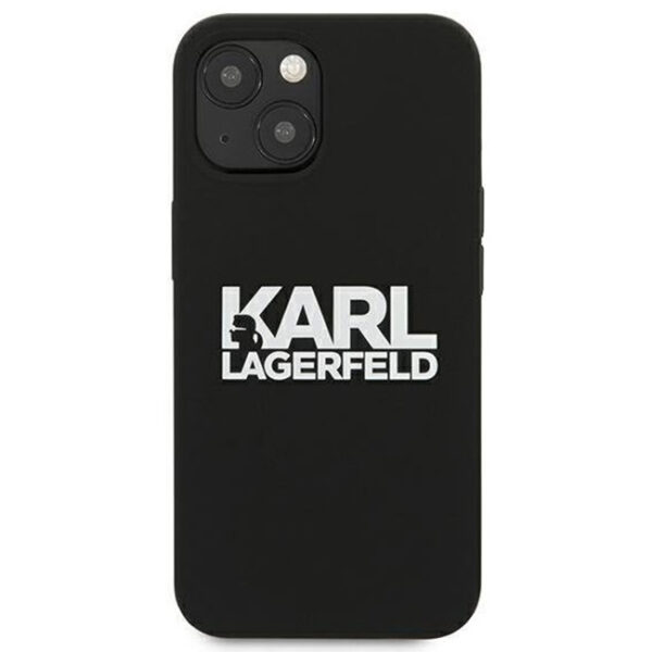 karl-lagerfeld-case-iphone-13-silicone-stack-logo Schwarz-dassignal.de