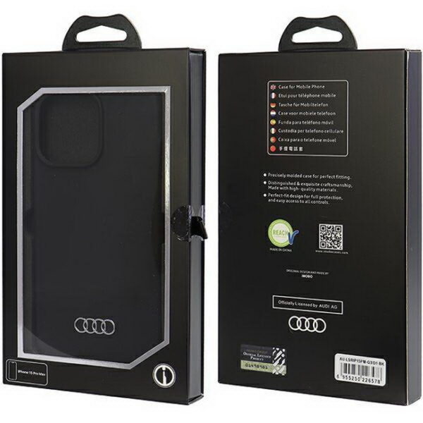 Audi-Silicone-Case-iPhone-15-Pro-AU-LSRIP15PM-Q3_D1-BK- dassignal.de