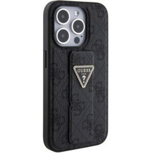Guess-Grip-Stand-4G-Triangle-Strass-iPhone-15-Pro-Max-Dassignal-Handy-shop- Wiesbaden