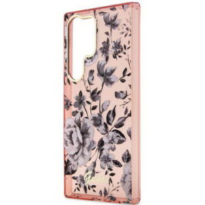 Guess-Hardcase-Flower-Collection-pink-Samsung-galaxy-S23-Ultra-GUHCS23LHCFWSP-dassignal.de