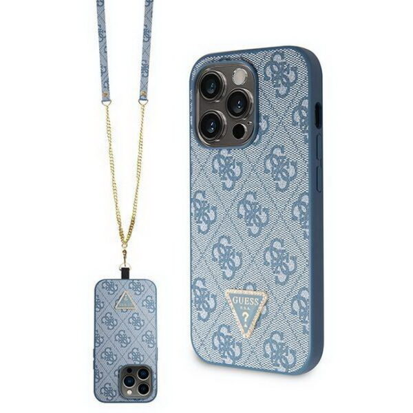 Guess Hardcase Crossbody 4G Metal Logo iPhone 15 Pro Max -dassignal.de-Wiesbaden