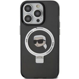 Hülle Karl Lagerfeld Case Ring Stand-Karl Head MagSafe-KLHMP15XHMRSKHK-iPhone 15 Pro Max-dassignal.de-Wiesbaden