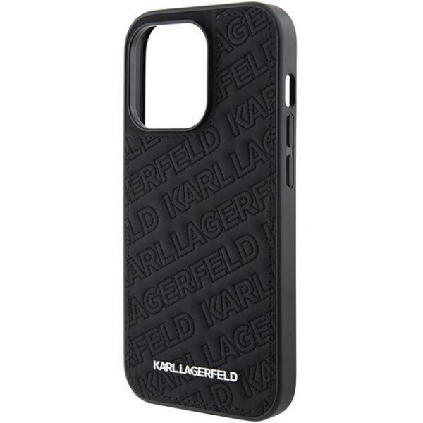 Karl Lagerfeld Quilted-K-Pattern-Case- iPhone 15 Pro Max -Dassignal.de Wiesbaden