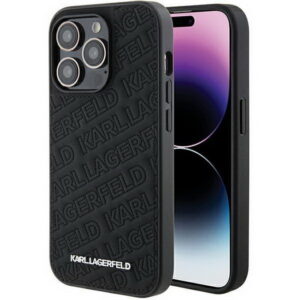 Karl Lagerfeld Quilted-K-Pattern-Case- iPhone 15 Pro Max -Dassignal.de Wiesbaden
