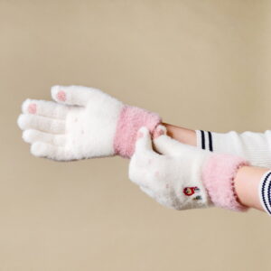 Winter-Telefon-handschuhe-Damen-Schneemann-Weihnachtsbaum-Dassignal Handy-Shop-Wiesbaden-Mobile-Smartphone-Zubehör